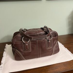 Brown Vintage Coach bag B0793-10580